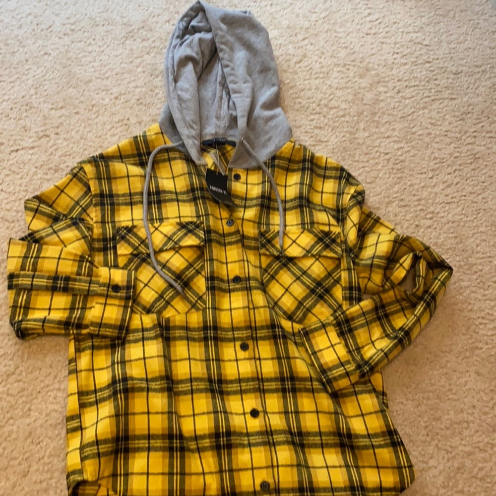 Button up Hoodie - Forever 21